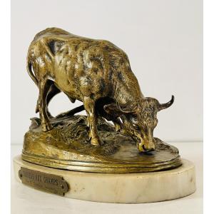Bull In A Field - Victor Chemin